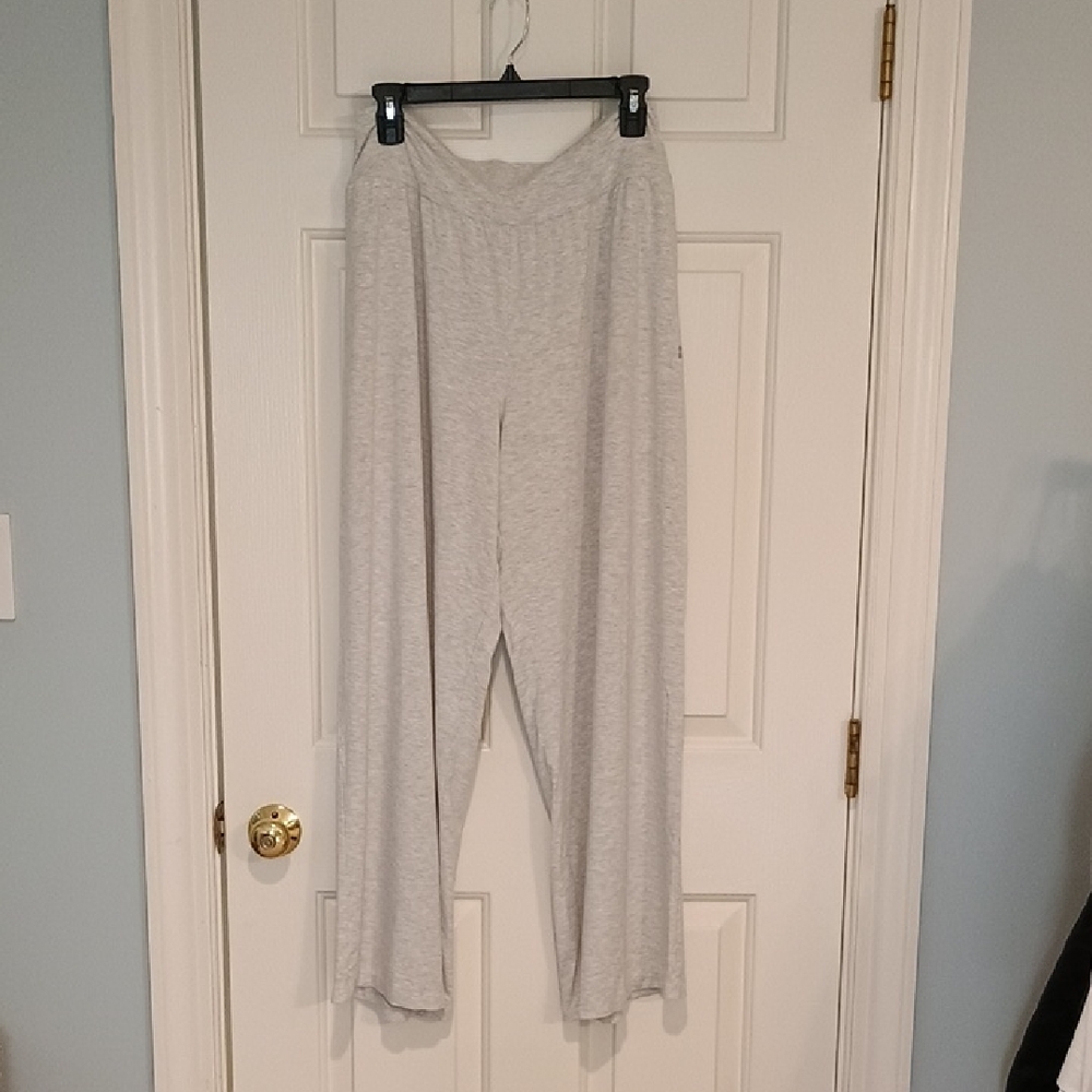 Sweaty Betty Women's Modal Heather Gray Wide-Leg Pants